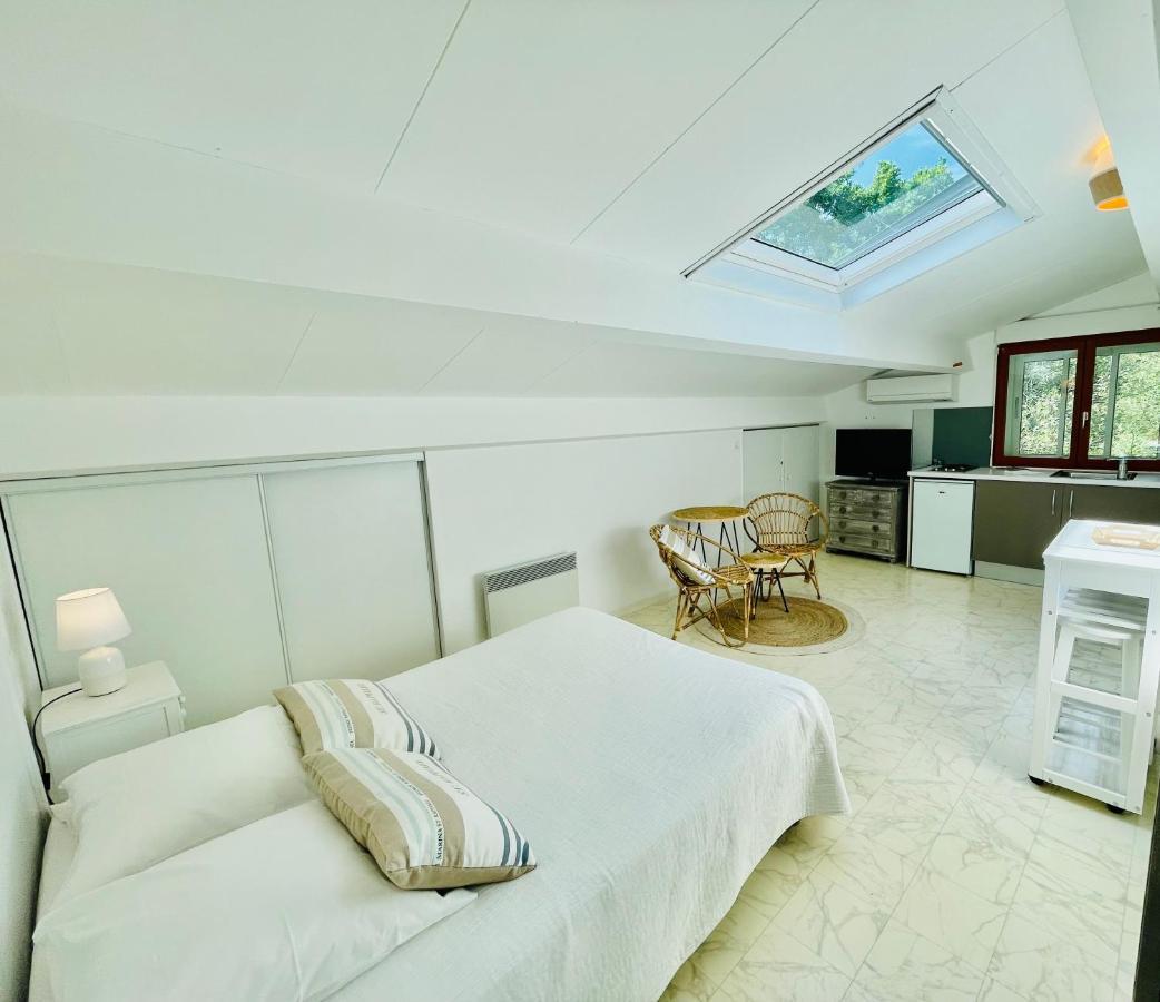 Studio Mansarde Climatise Les Roseaux Bord De Lac Biscarrosse Exterior foto